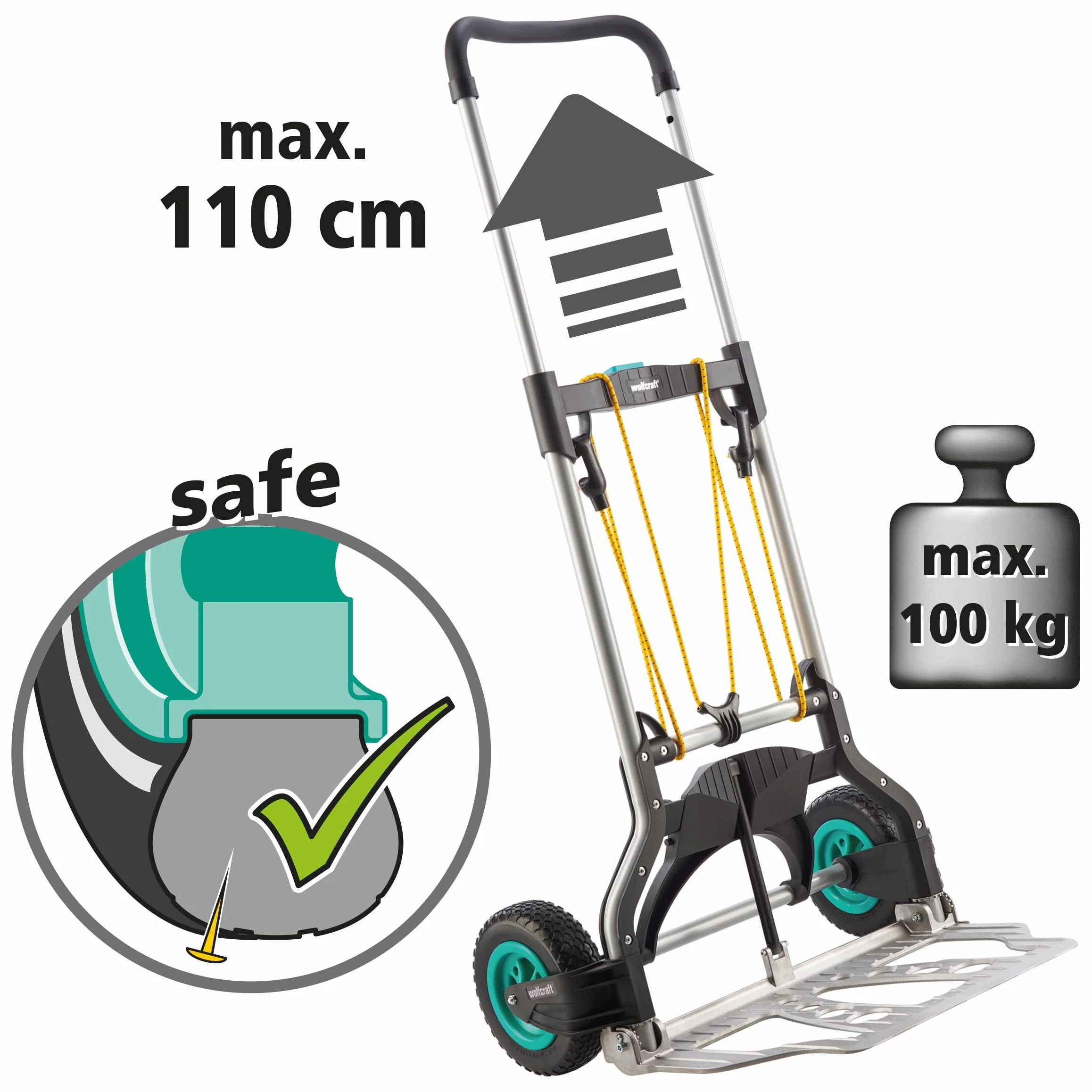 Wolfcraft TS 850 System transportowy wózek terenowy