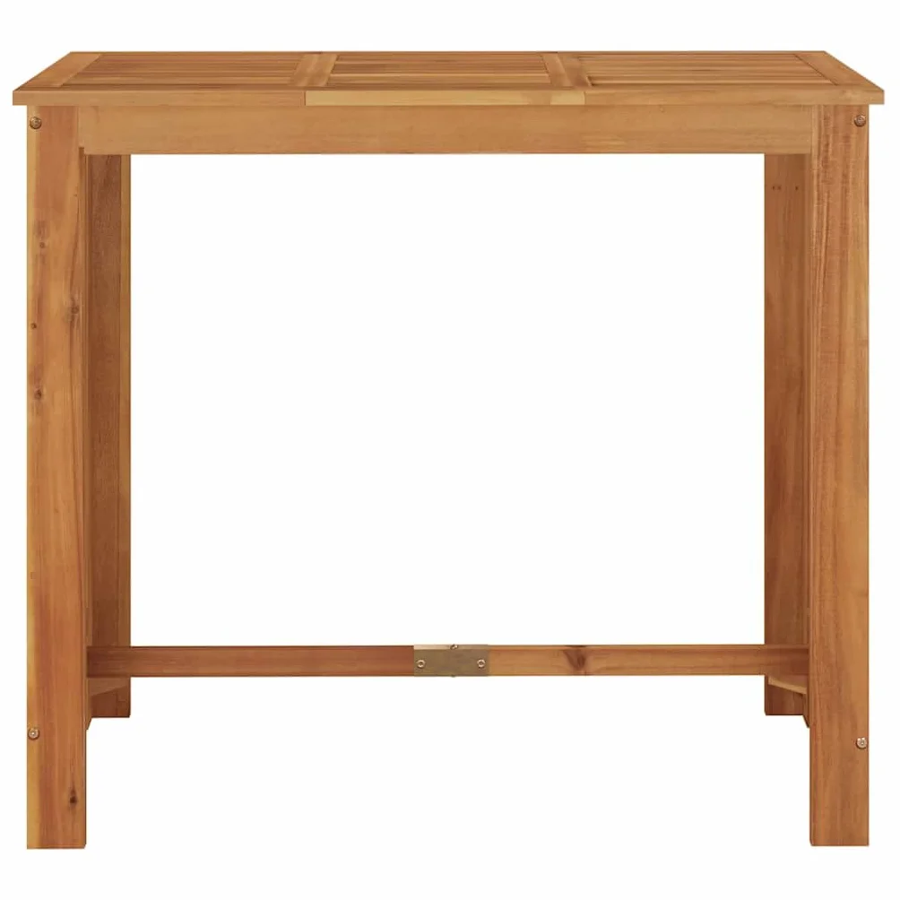 vidaXL Ogrodowy stolik barowy, 120x60x105 cm, lite drewno akacjowe, meble ogrodowe, stoliki ogrodowy, stolik do ogrodu, mebel ogrodowy