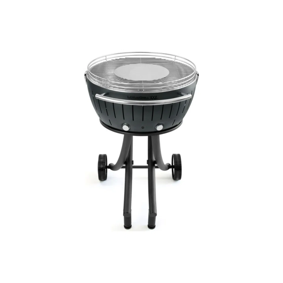 LotusGrill LG-AN-600 grill ogrodowy XXL, antracytowo-szary, średnica 57,6 cm, z zasilaczem