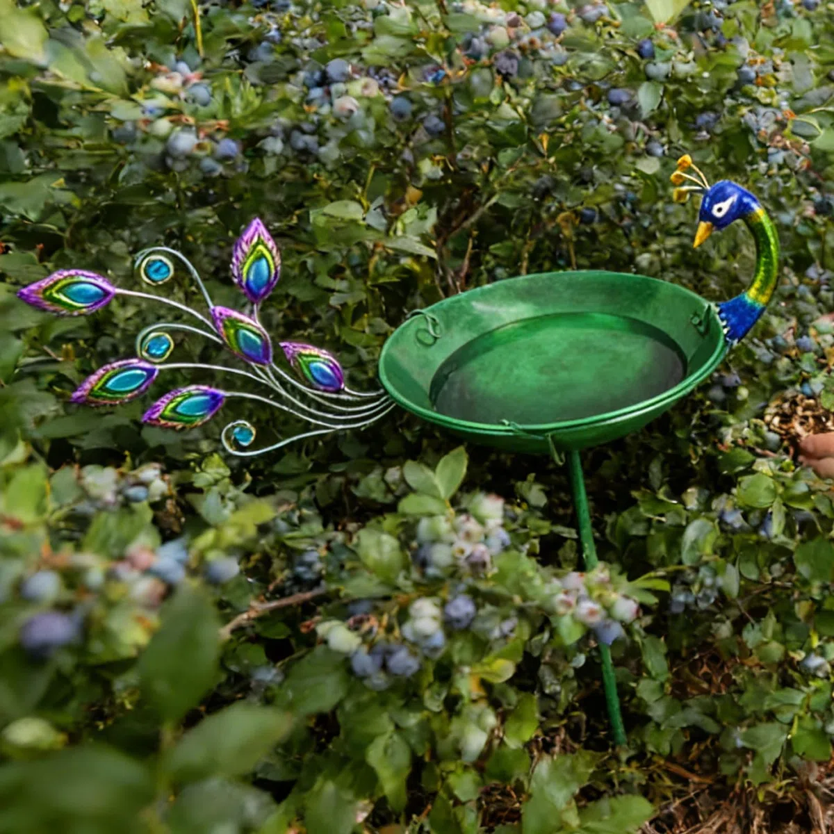 Kąpiel Dla Ptaków Na Zewnątrz Metalowe Ptasie Poidełka Z Wzorem Zwierząt | Zewnętrzne Poidełko Dla Ptaków Do Dekoracji Ogrodu Trawnika Stawu Dla Kolibrów Tarasu Podwórka
