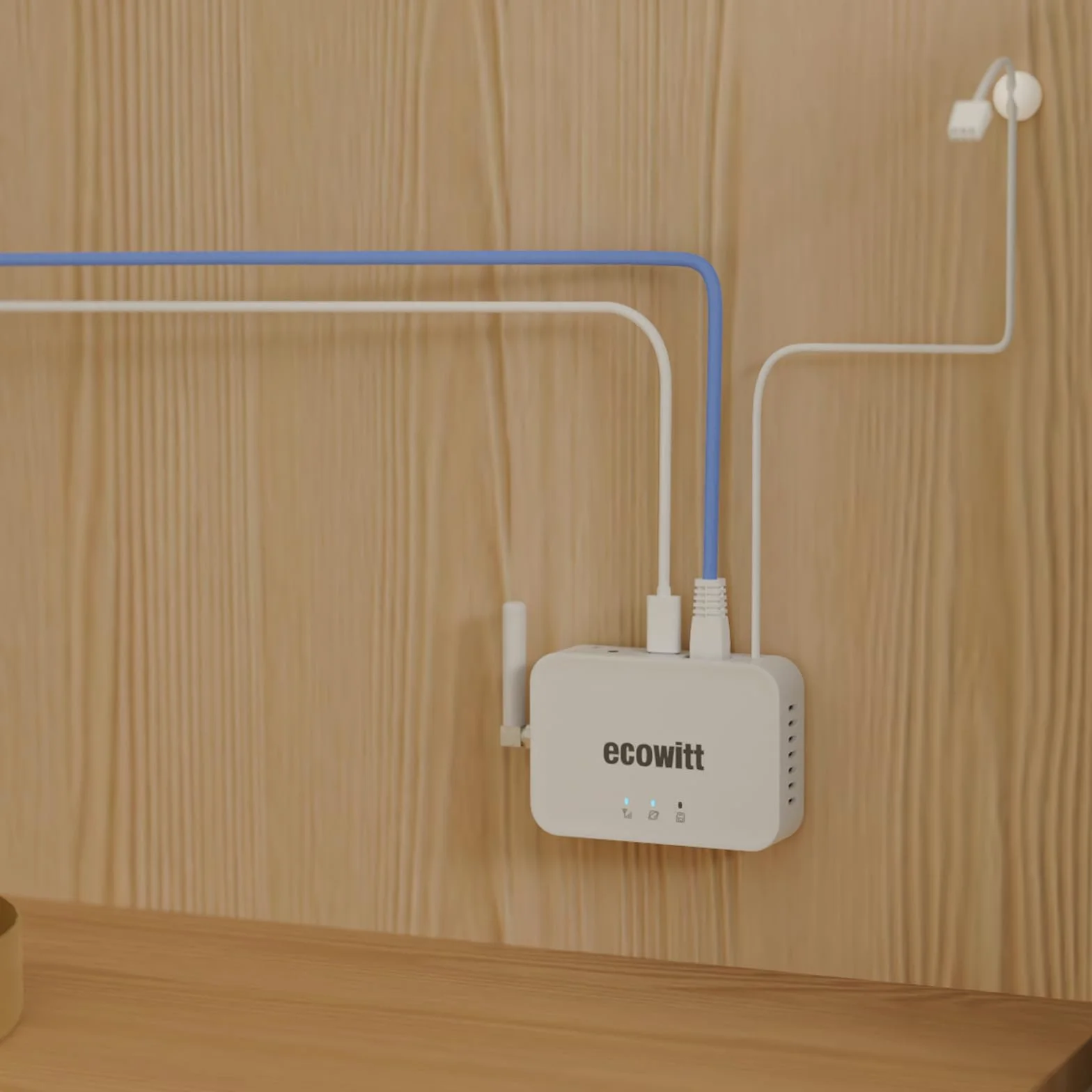 ECOWITT GW3005 GW3000 Czujnik wilgotności gleby WH51 Bramka Wi-Fi 3 w 1 barometr termometr wilgotnościomierz