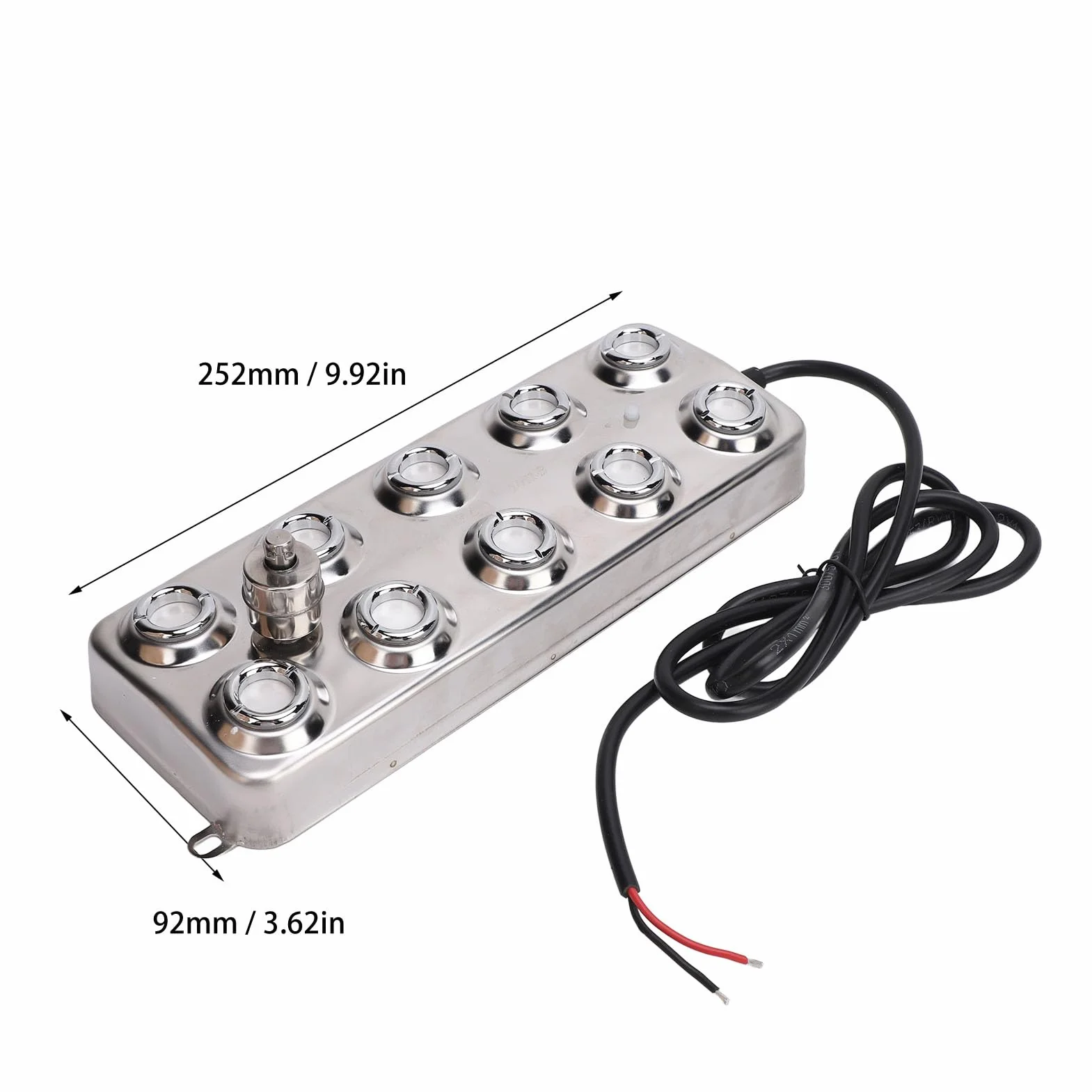 Mist Maker Fogger 10-głowicowy Ultradźwiękowy Atomizer ze Stali Nierdzewnej 304 DC48V 1~55℃