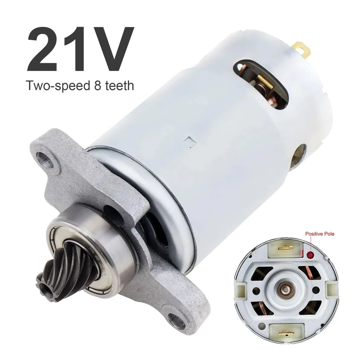 8 Teeth RS550 DC elektryczny starter 21 V High Power Reciprocating Piła elektryczna z stożkową przekładnią zębatą do piły IDGTTLDF
