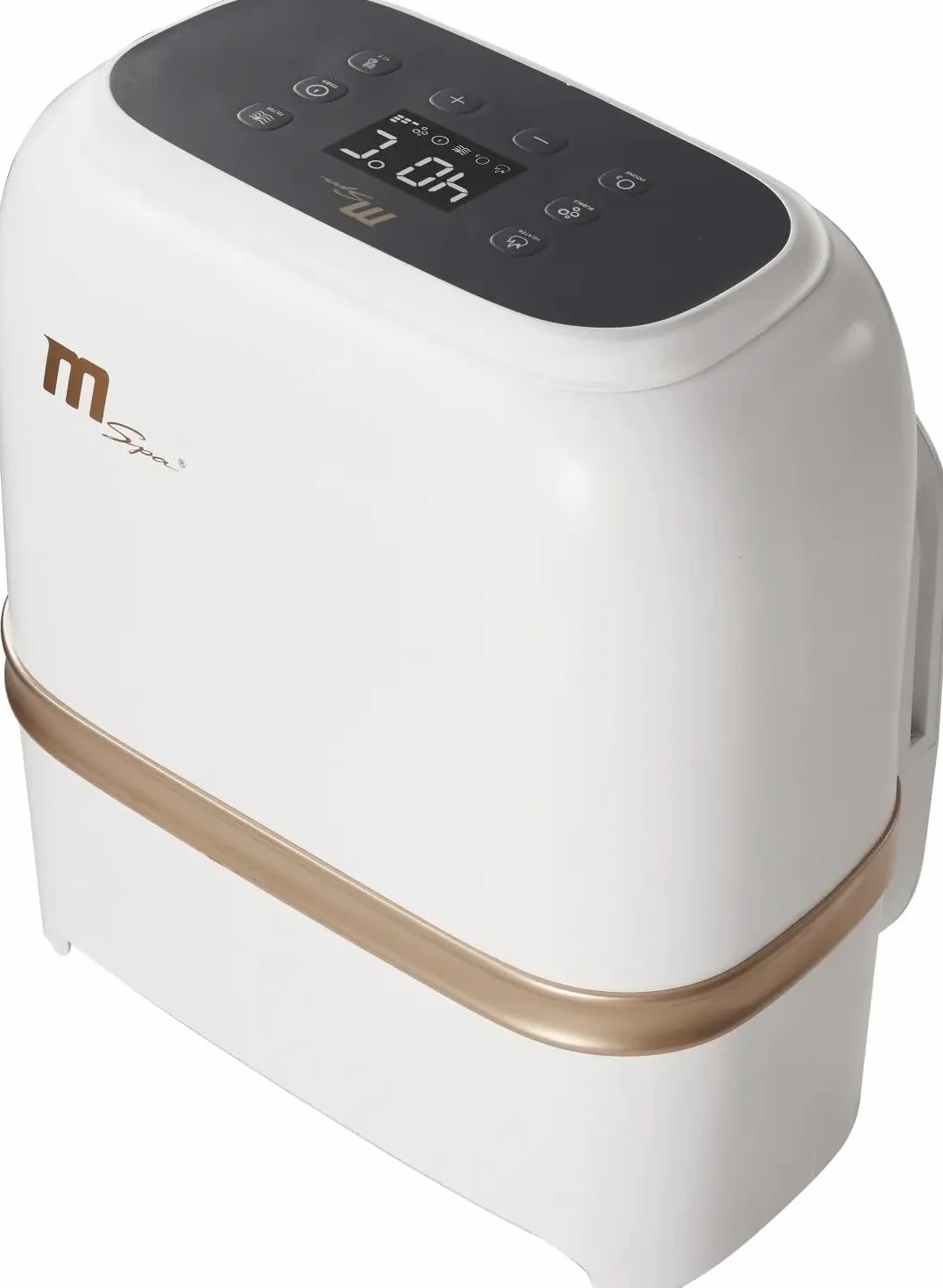 Nadmuchiwane jacuzzi MSPA Whirlpool Mono dla 6 osób 173x173x70 cm 138 dysz masażu 3 poziomy intensywności