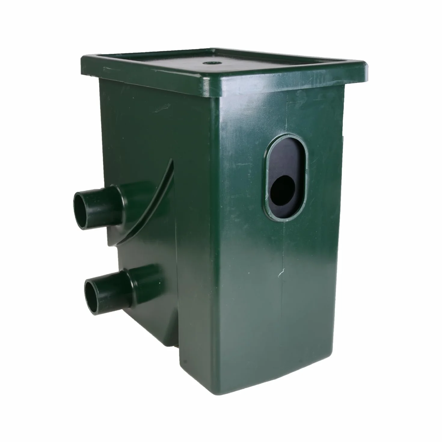 AquaForte CompactSieve, 49 x 32 x 55 cm, element uszczelniający 40 x 24 cm i przepust 300 mikronów, maks. wydajność 15 m³/h, wejście pompy 3 kurki 25/32/40 mm przyłącze węża, zabezpieczenie przed