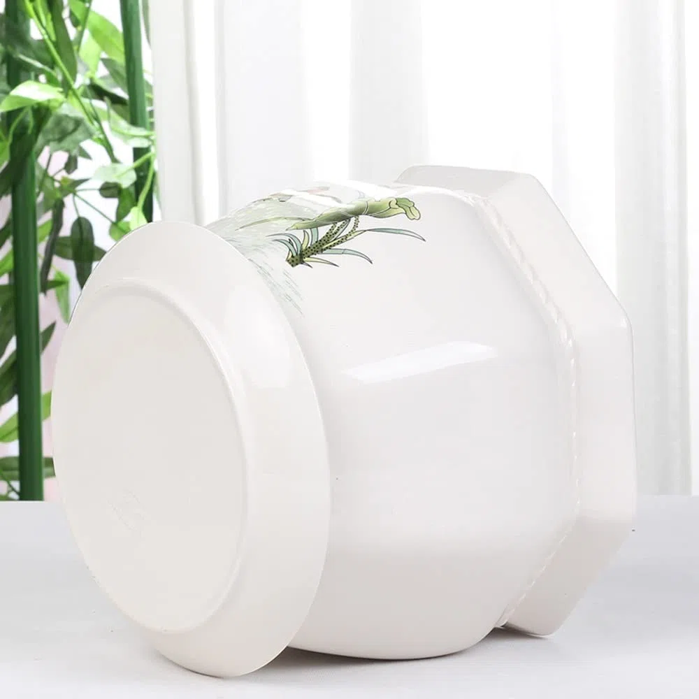Doniczki bonsai w stylu chińskim, ośmiokątne, ceramiczne, doniczki na sukulenty, ozdobne pojemniki na rośliny, doniczki na kaktusy, doniczki na kwiaty z otworem drenażowy