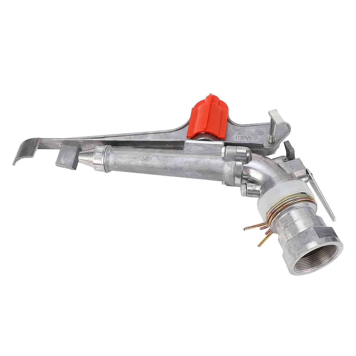 Generic 2-calowy Rolniczy Zraszacz do Nawadniania Gospodarstw Rolnych Wydajne Pokrycie Pistolet Natryskowy do Podlewania na Dużych Obszarach Gospodarstwo Sadowe Nawadnianie Ogrodu Stop Aluminium