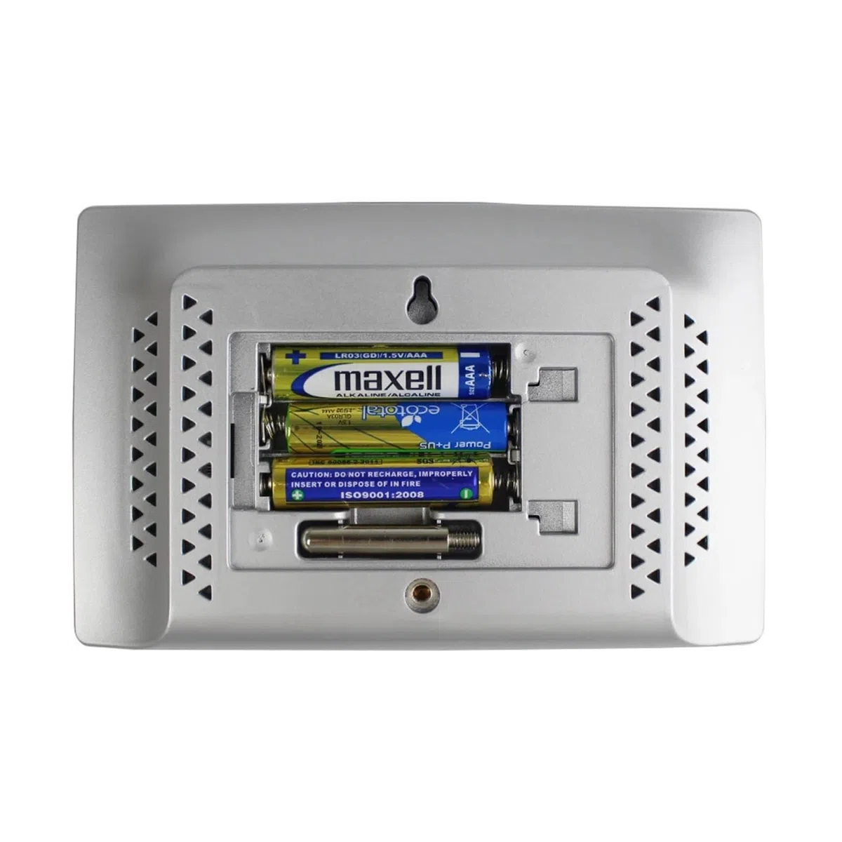 Bezprzewodowa stacja pogodowa dotykowy LCD cyfrowy zegar ścienny DCF In/Outdoor termometr higrometr Trend Comfort Forecast Sensor