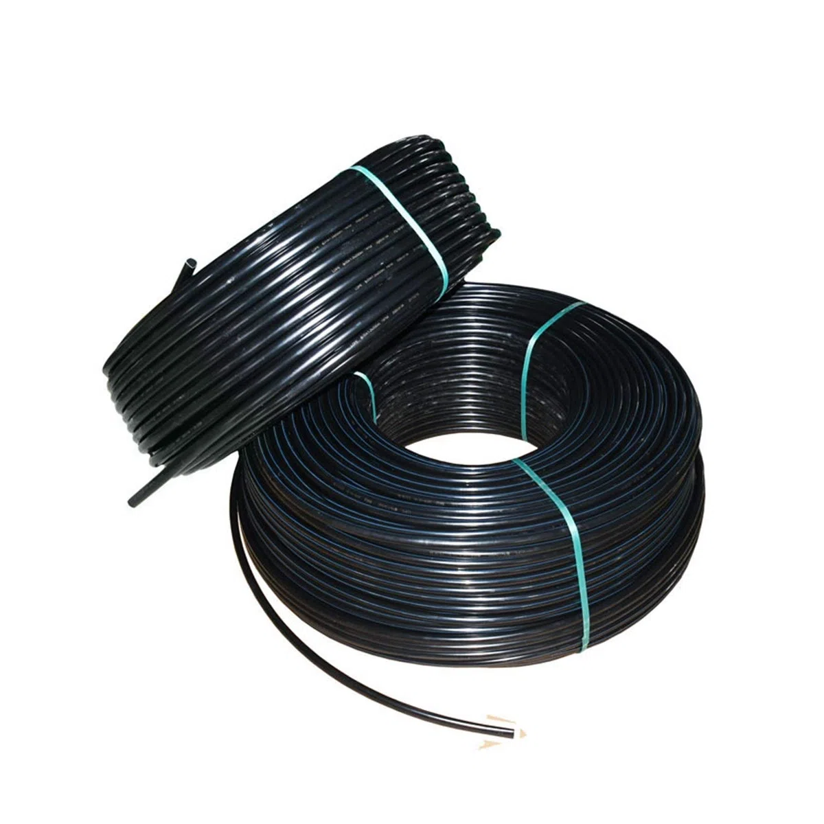 System nawadniania 16 mm 20 mm rura PE 5/8 cala DN15 z kranem rura LDPE ogród nawadnianie szklarnia szklarnia wąż do nawadniania 10 m 15 m (kolor: 20PE x10m x 1I2)