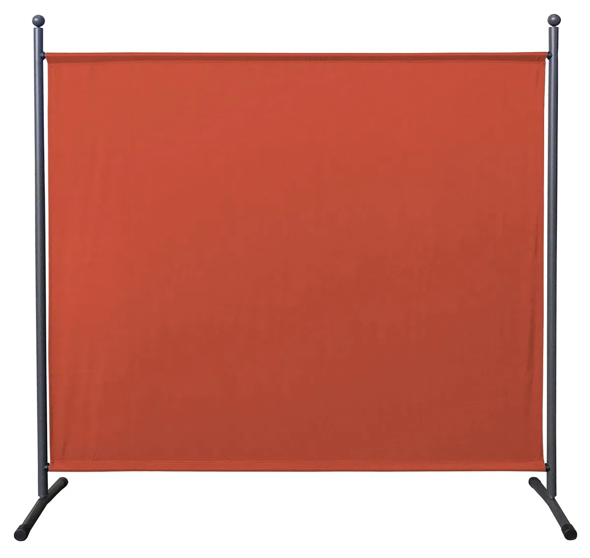 QUICK STAR Parawan 180 x 178 cm, materiałowa ścianka działowa, duża ścianka działowa, balkon, ochrona przed wzrokiem, Terra