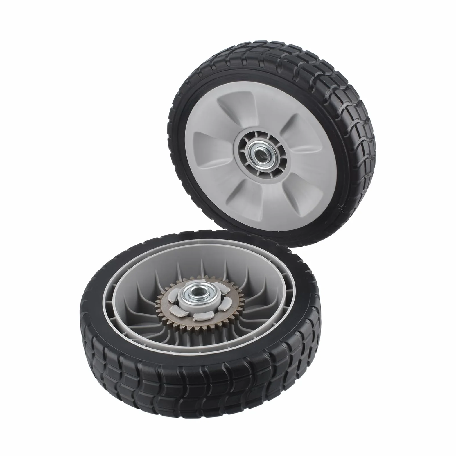 2 sztuki 20-centymetrowe tylne koła do kosiarki z przekładnią dla Honda 42710-VE2-M01ZE 42710-VE2-M02ZE HRR216K6