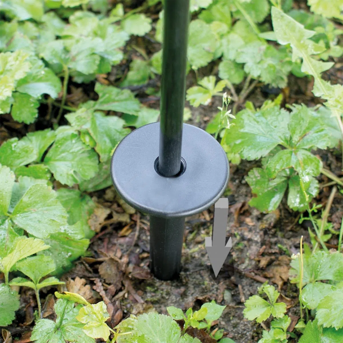 CIM Kula wiatrowa – Satorn 28 czerwony piasek – odporna na działanie promieni UV i warunki atmosferyczne – kula: Ø 28 cm, wysokość całkowita: 100 cm – w zestawie z prętem i kołkiem do podłoża (czerwony piasek)