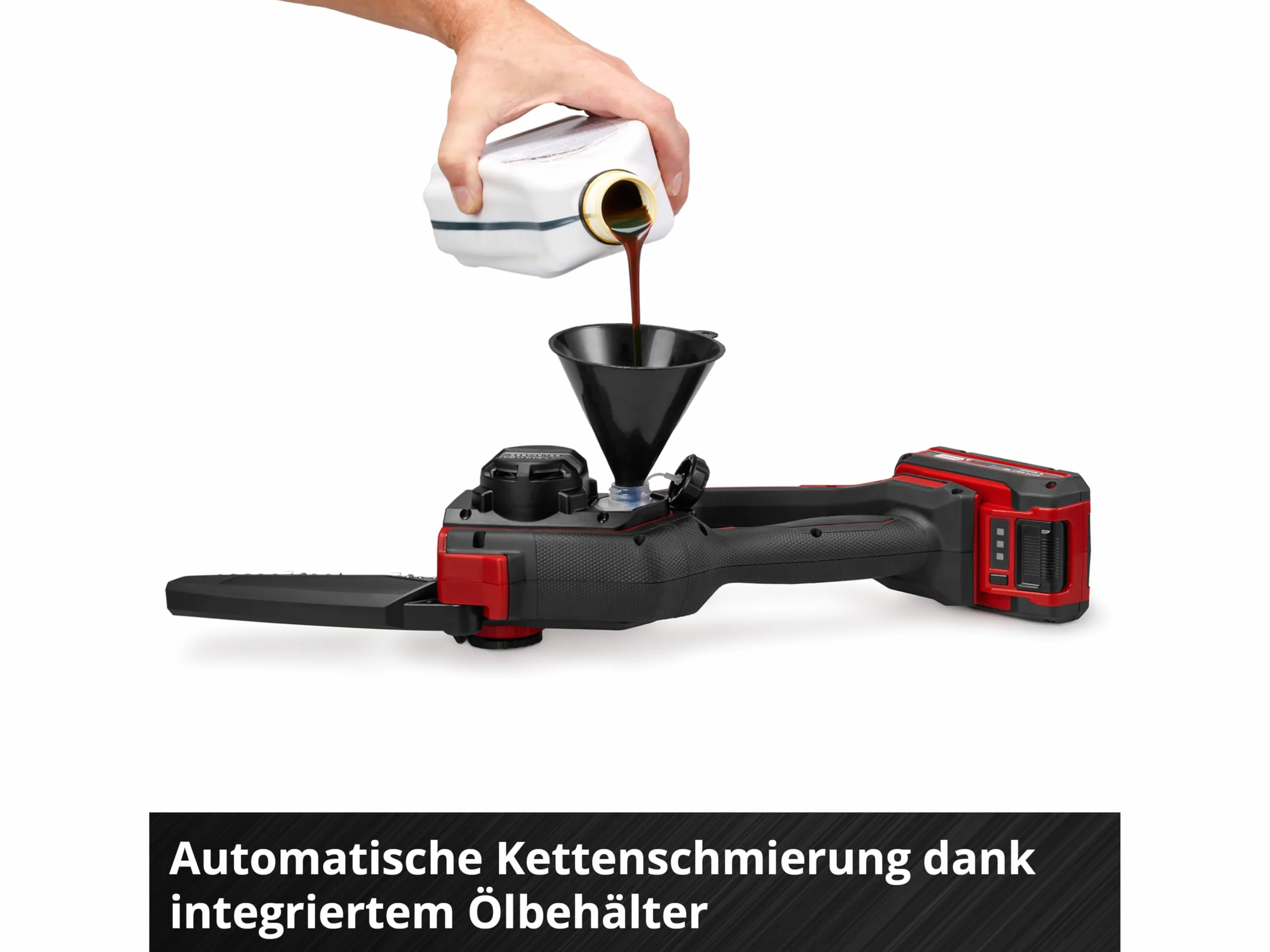 Einhell Profesjonalna akumulatorowa piła łańcuchowa GP-PS 18/20 Li BL-Solo Power X-Change (18 V, długość cięcia 15 cm, bezszczotkowa, prędkość łańcucha 8 m/s, automatyczne smarowanie łańcucha, bez