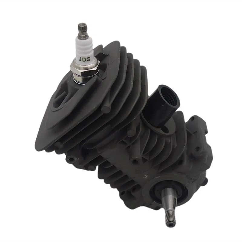 Części ogrodowe 38MM i 40mm cylinder silnika tłok zestaw wału korbowego pasuje do Husqvarna 137 142 piła łańcuchowa odbudowa silnika części zamienne do silnika narzędzie Części ogrodowe (Color : HUS