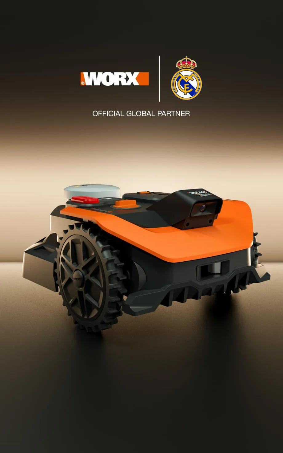 WORX Landroid Vision Cloud WR303E 2WD robot koszący do 300 m² bez kabla ograniczającego