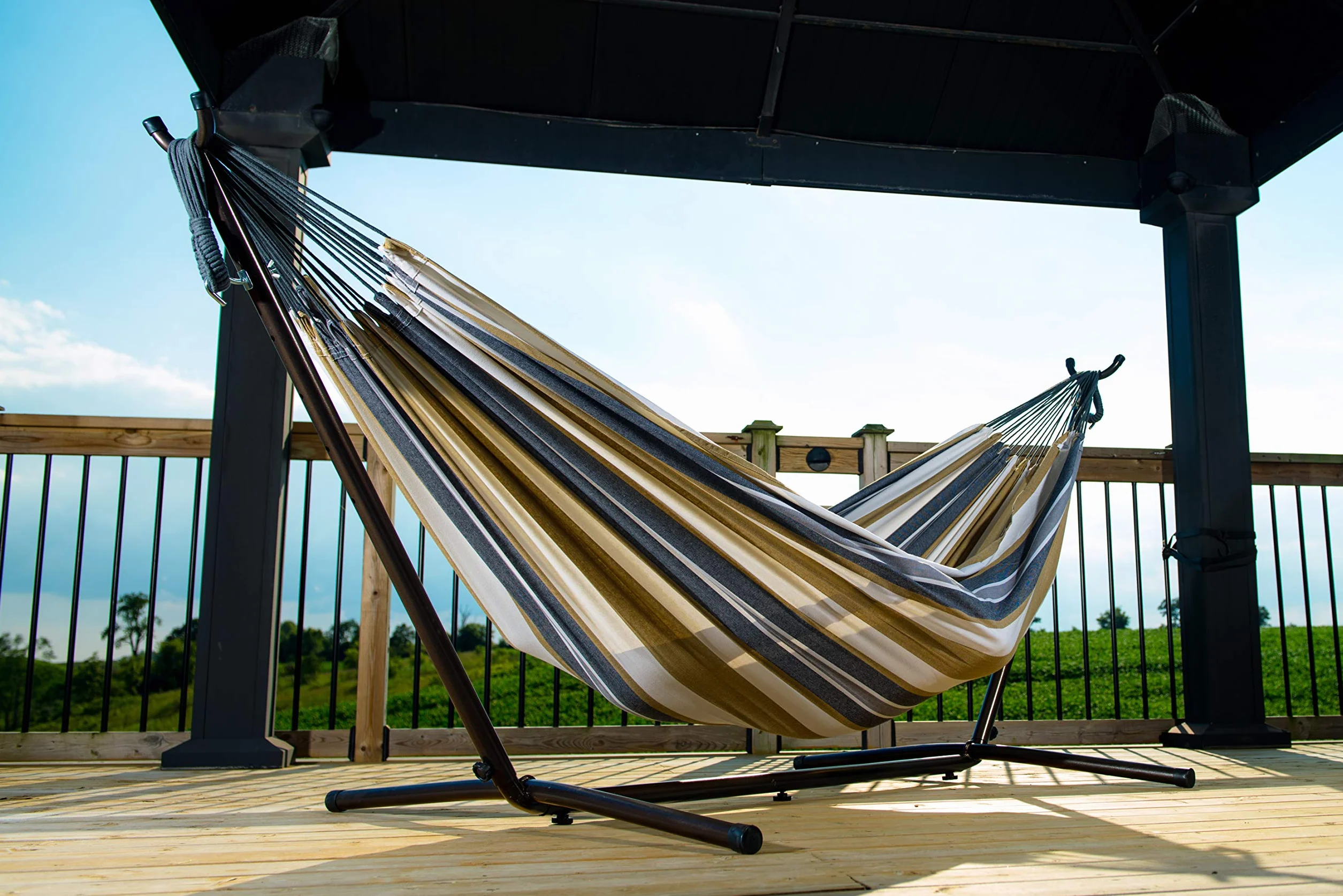 Vivere Hamak ze Stelarzem, 204, Desert Moon, ‎250 x 109 x 104 cm; 13.8 kg