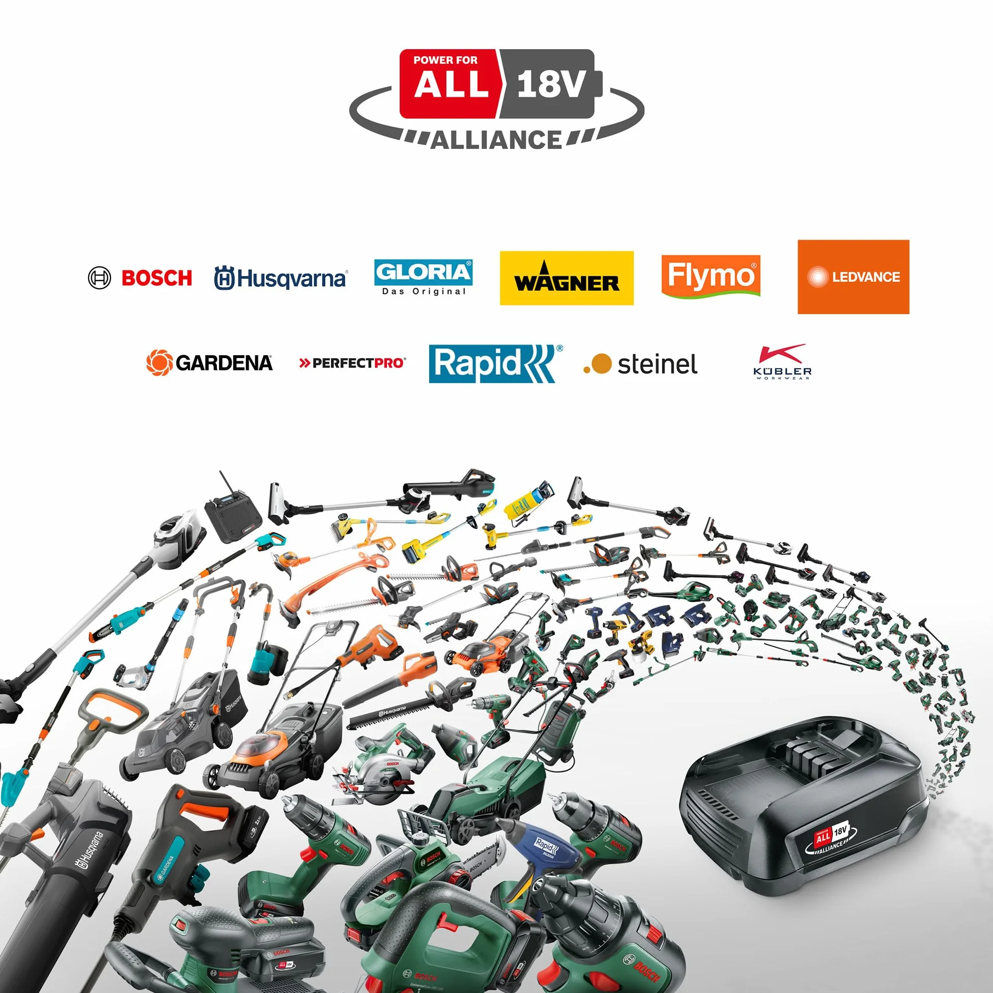Bosch AdvancedShear 18V-10 Nożyce do trawy 18V 2.0 Ah 85 m²