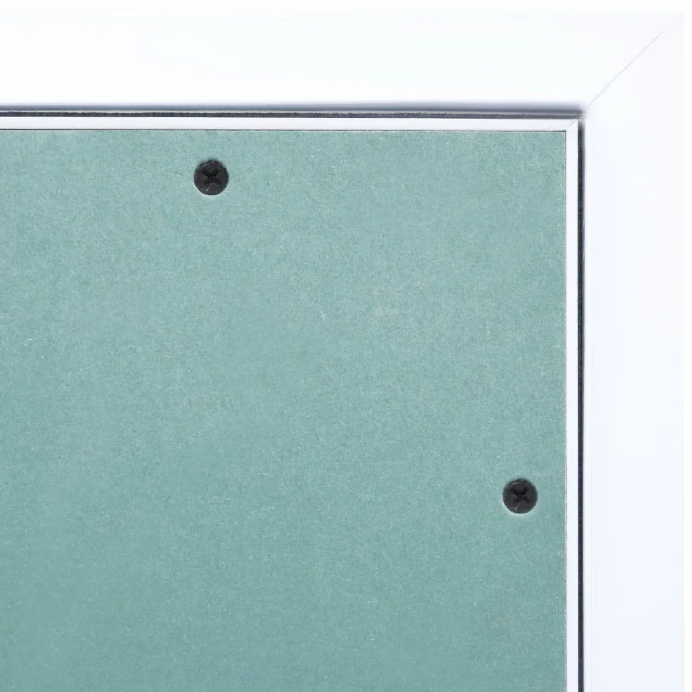 vidaXL Panel rewizyjny z aluminiową ramą i płytą z gipsu, 700x700 mm