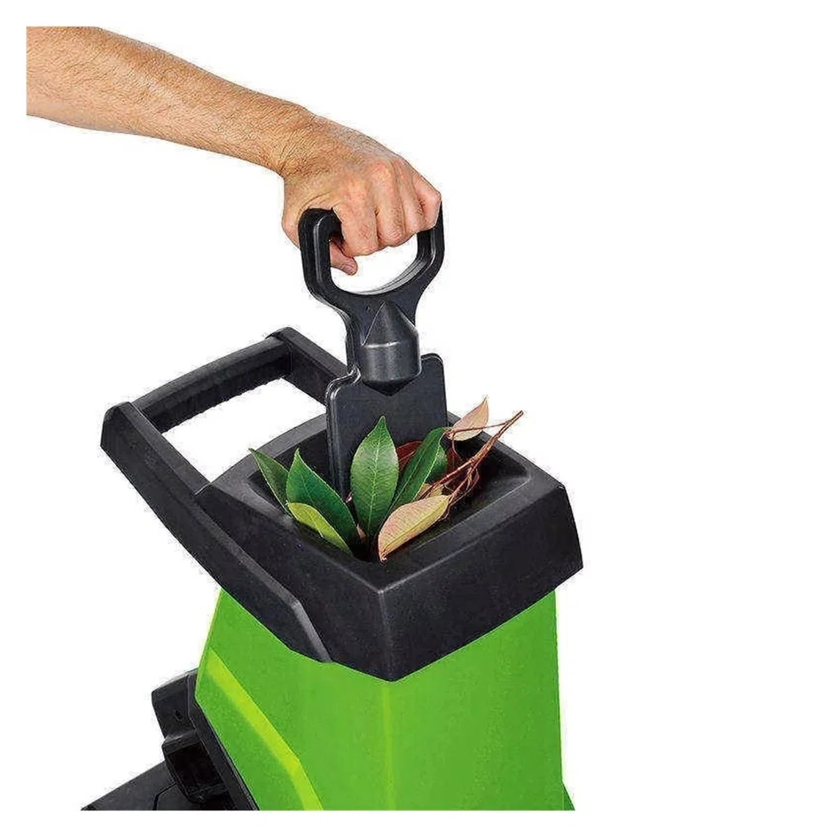 Silnik Uzwojenia Serii 2500W Rozdrabniacz Do Rębaków O Maksymalnej Średnicy 40 Mm, Gałęzi 50L Worek Na Śmieci Ogrodowe Mocne Kruszenie, Niski Poziom HałAsu