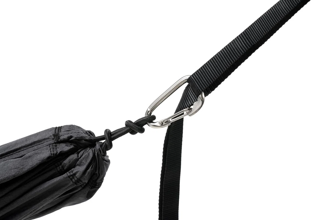 ENO TravelNest Hamak + paski Combo - węgiel drzewny