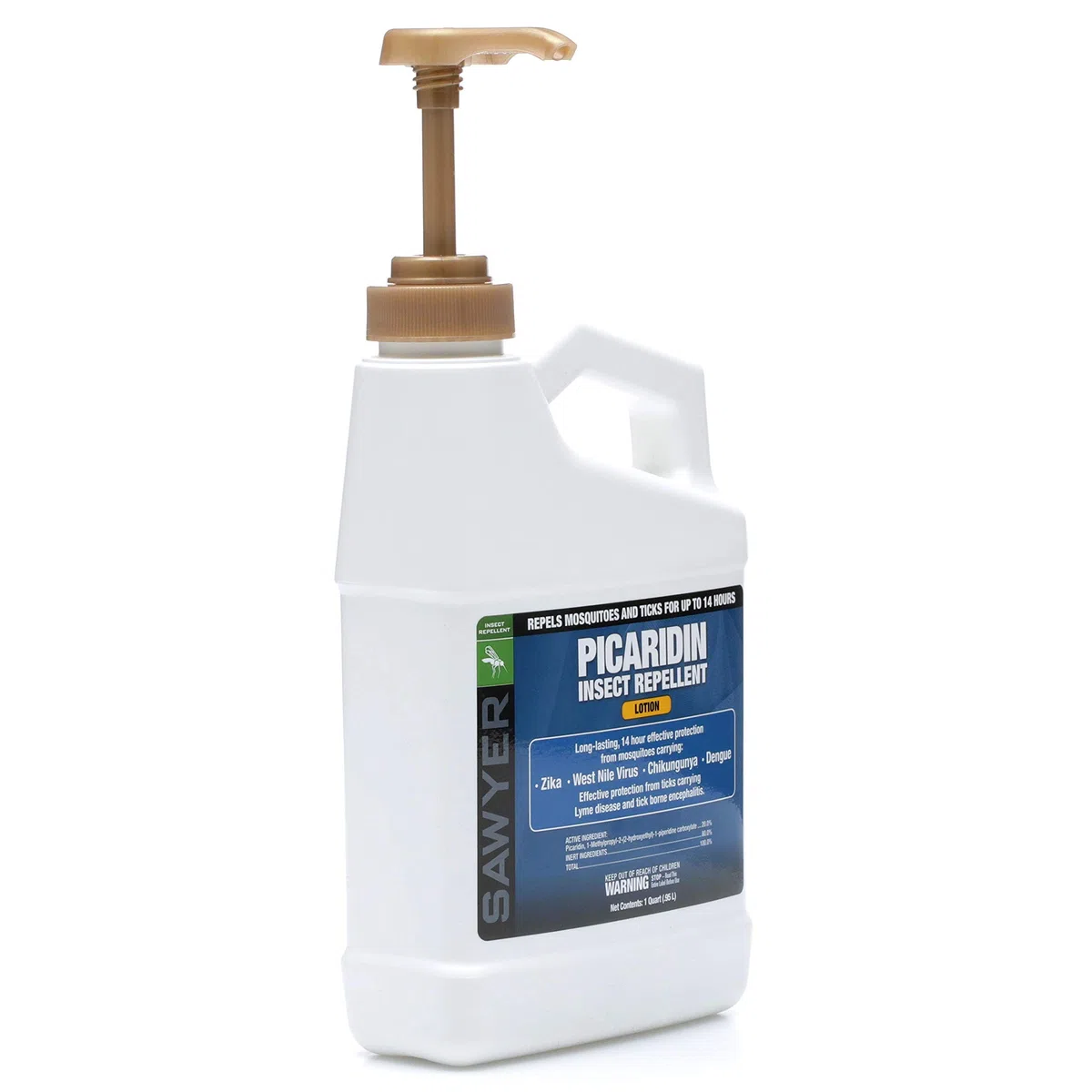 SAWYER PRODUCTS środek odstraszający owady z 20% piarydyny, środek odstraszający owady, SP565, biały, 1-kwart