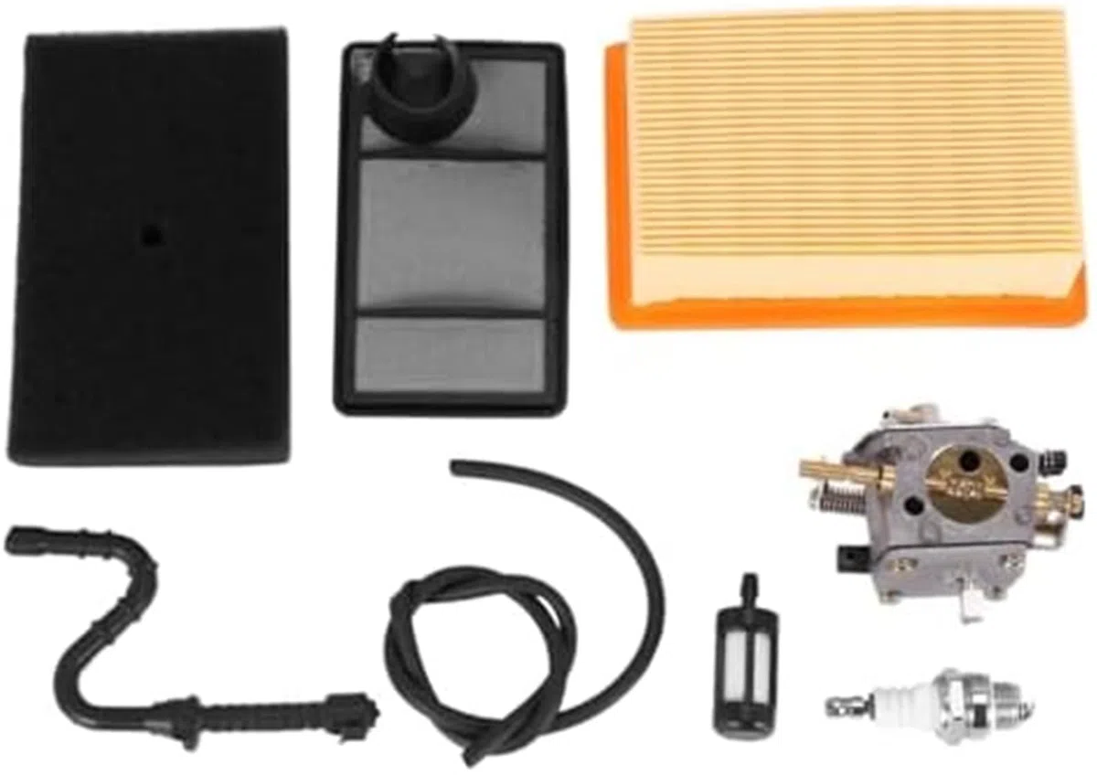 Gaźnik motocyklowy, do STIHL, TS400 TS 400 Gaźnik do piły do ​​cięcia betonu z filtrem powietrza Zestaw do regulacji HS-274E 4223-120-0600 Zestaw do regulacji filtra powietrza do sprzętu ogrod