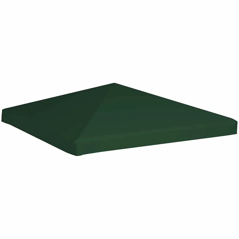 vidaXL Zadaszenie altany ogrodowej, 310 g/m², 3 x 3 m, zielone