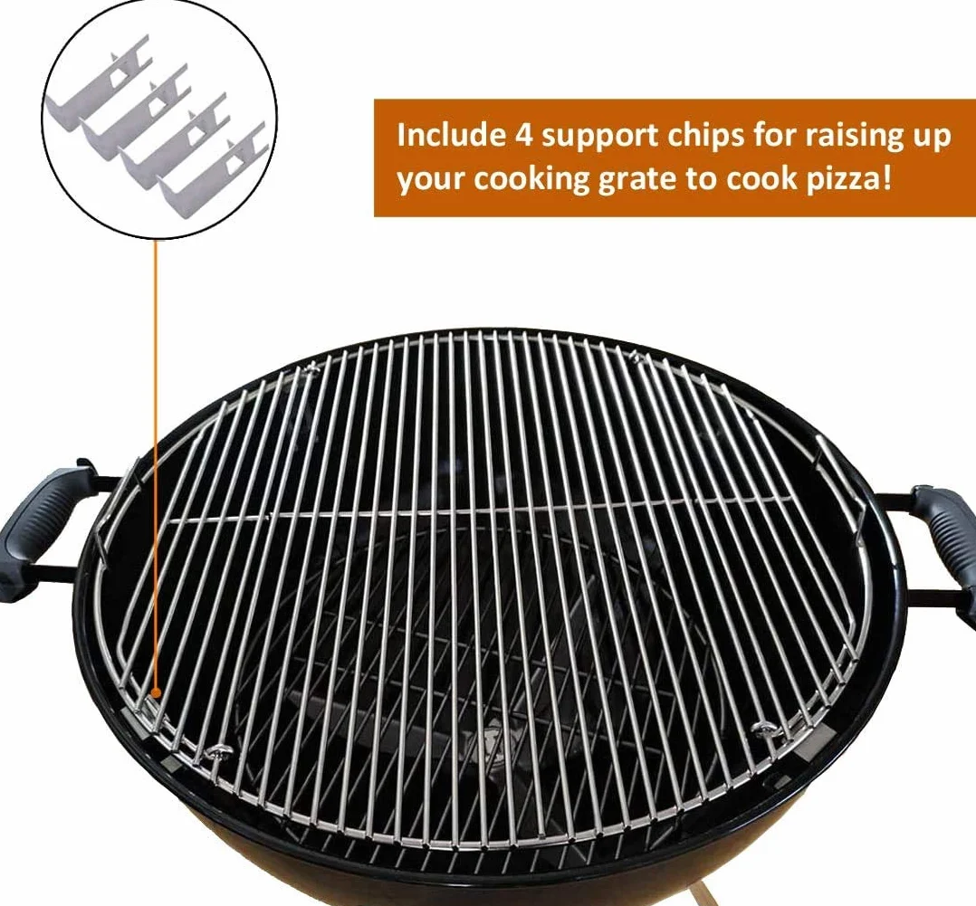 onlyfire Zestaw pierścieni do pizzy ze stali nierdzewnej 57 cm