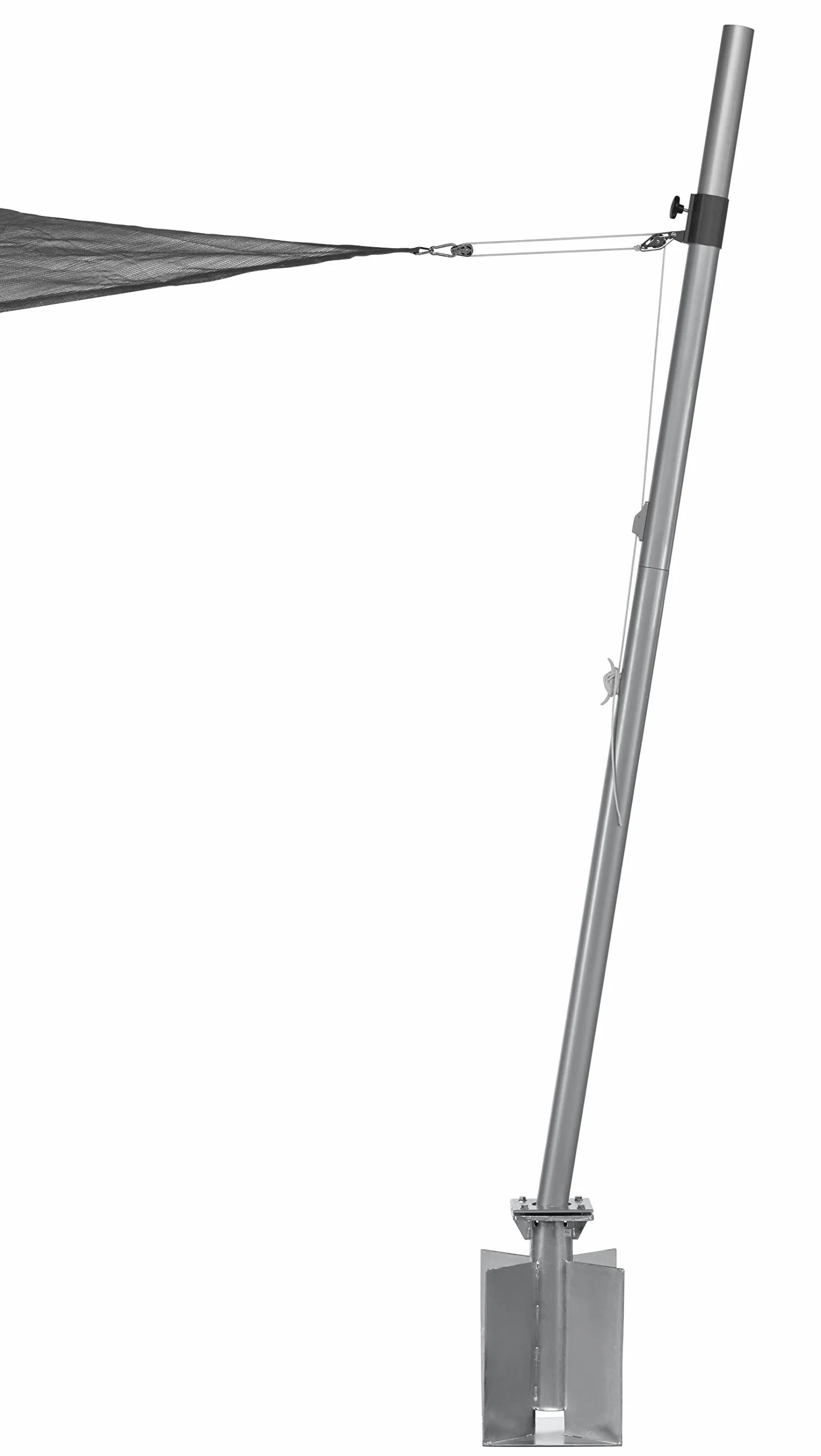 Schneider Maszt do żagla przeciwsłonecznego, 251-00, stal, 11,8 kg