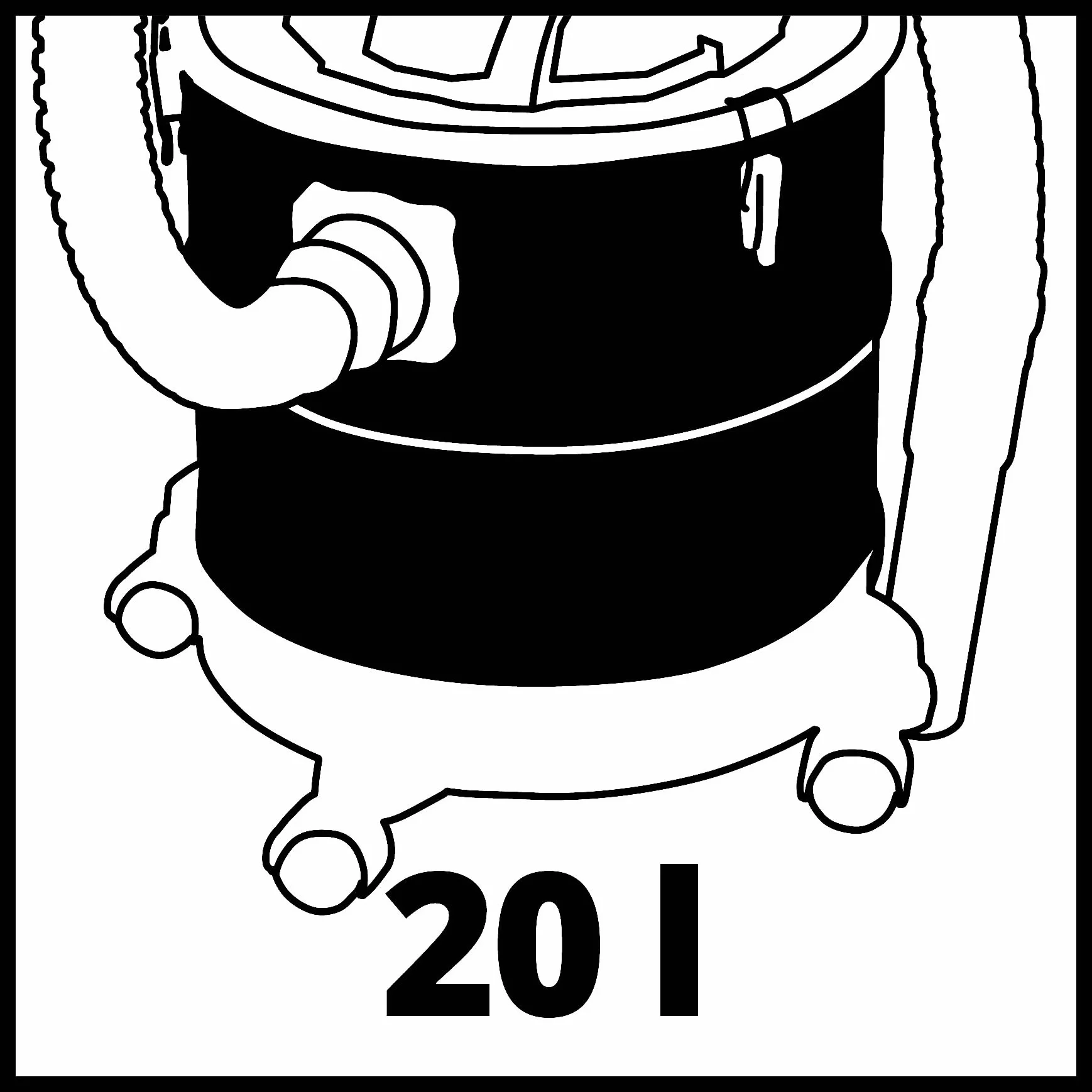 Einhell Odkurzacz do popiołu TC-AV 1720 DW 1250 W 20 l