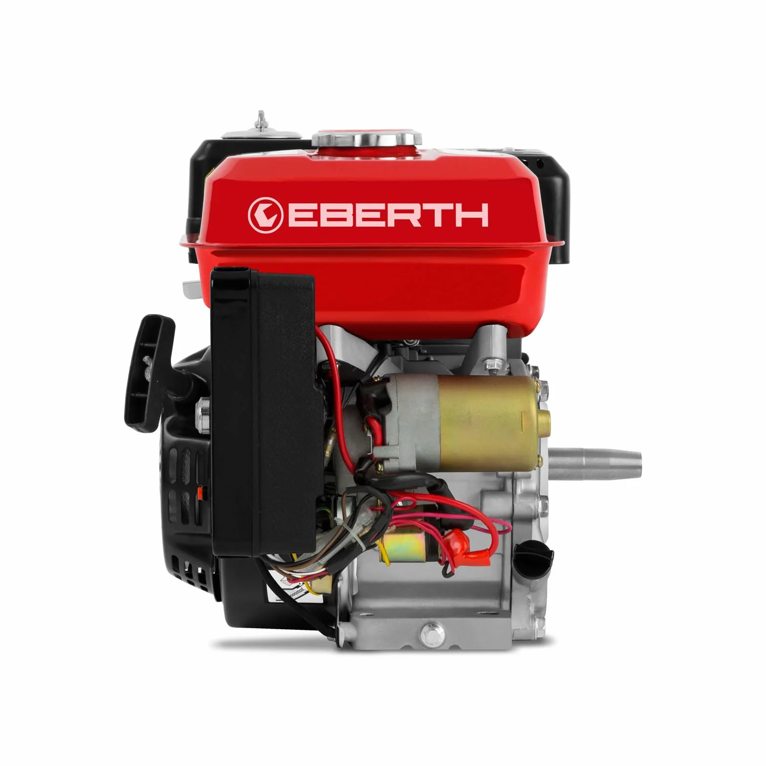 EBERTH Silnik Benzynowy 6,5 KM 4,8 kW 196 ccm 4-suwowy E-Start 12V
