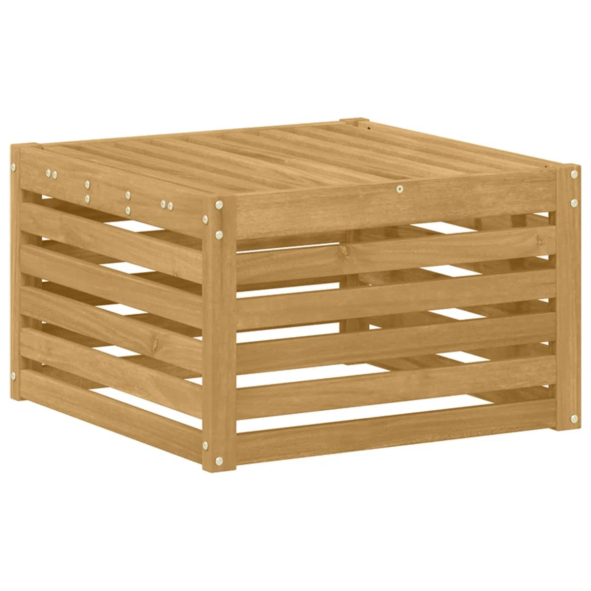 8-częściowy zestaw ogrodowy z litego drewna akacjowego, odporna na warunki atmosferyczne, zestaw wypoczynkowy na taras, balkon, do ogrodu, zestaw do jadalni z modułowymi komponentami do