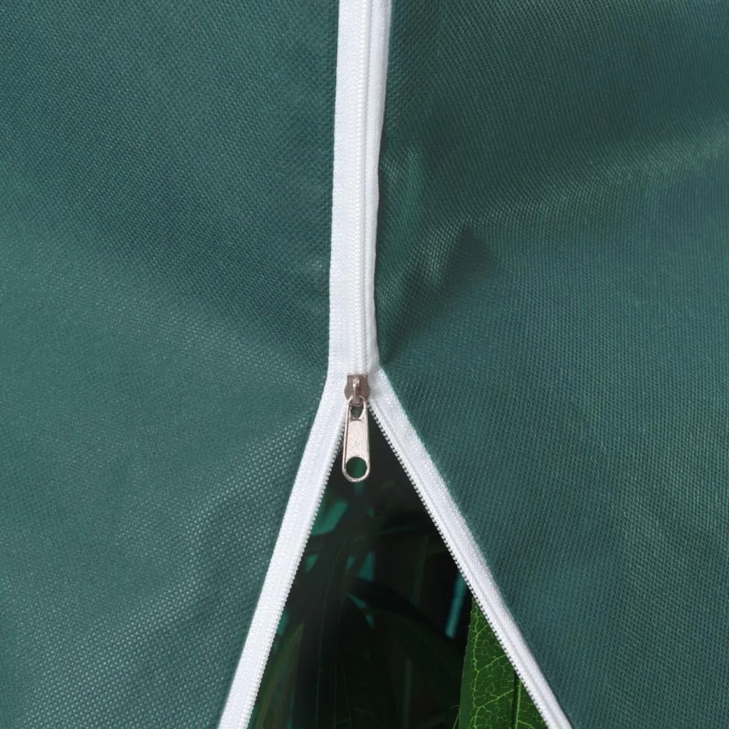 Włóknina zimowa z zamkiem błyskawicznym, 4 sztuki, 70 g/m², osłona na rośliny, włóknina, 1,2 x 1,8 m, ochrona przed zamarzaniem, do ogrodu, szklarni, na balkon, taras, oddychająca, do