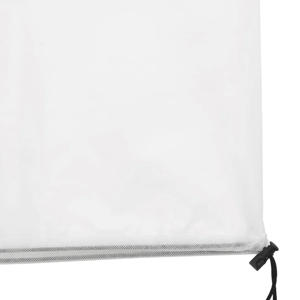 Włóknina zimowa z zamkiem błyskawicznym, 2 sztuki, 70 g/m², 2,36 x 2 m, ochrona roślin do ogrodu, rabatek, balkonu i szklarni, ze sznurkiem do ochrony przed mrozem i pielęgnacji roślin