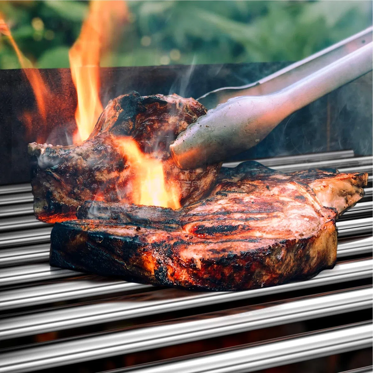 onlyfire Zapasowe ruszty grillowe ROD ze stali nierdzewnej do gotowania do grilla Weber 7528 Genesis E/S seria 300 modeli grilla, zestaw 2 sztuk