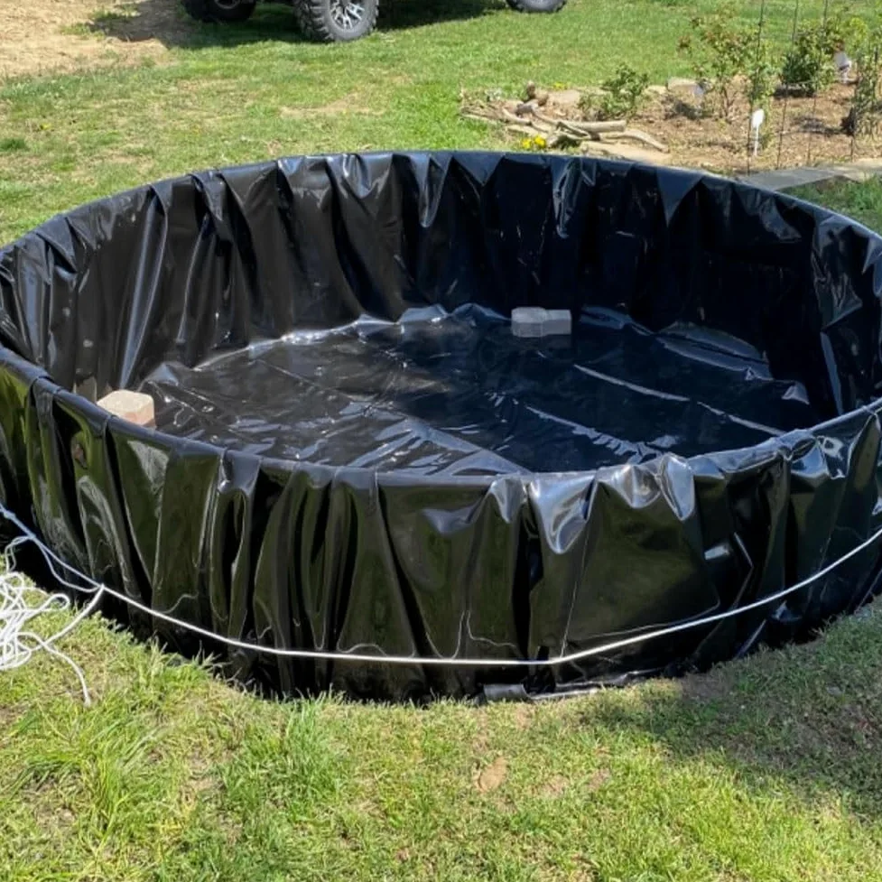 Wodoodporna wkładka HDPE do stawu ogrodowego - 4,5 x 5,0 m - wkładka do stawu rybnego na zewnątrz, łatwa w instalacji i konserwacji