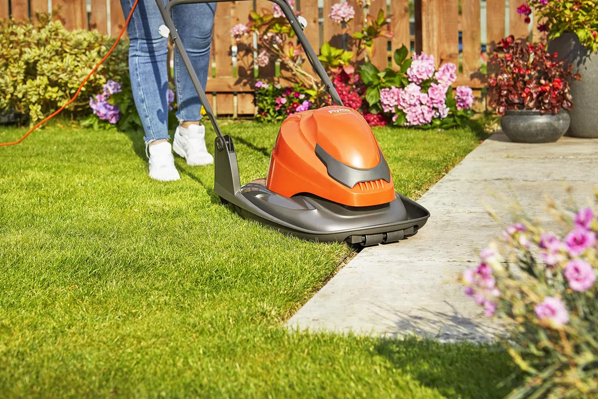 Flymo SimpliGlide 360 Hover kosiarka do trawy, silnik 1800 W, szerokość cięcia 36 cm, składana na płasko, długość kabla 10 m