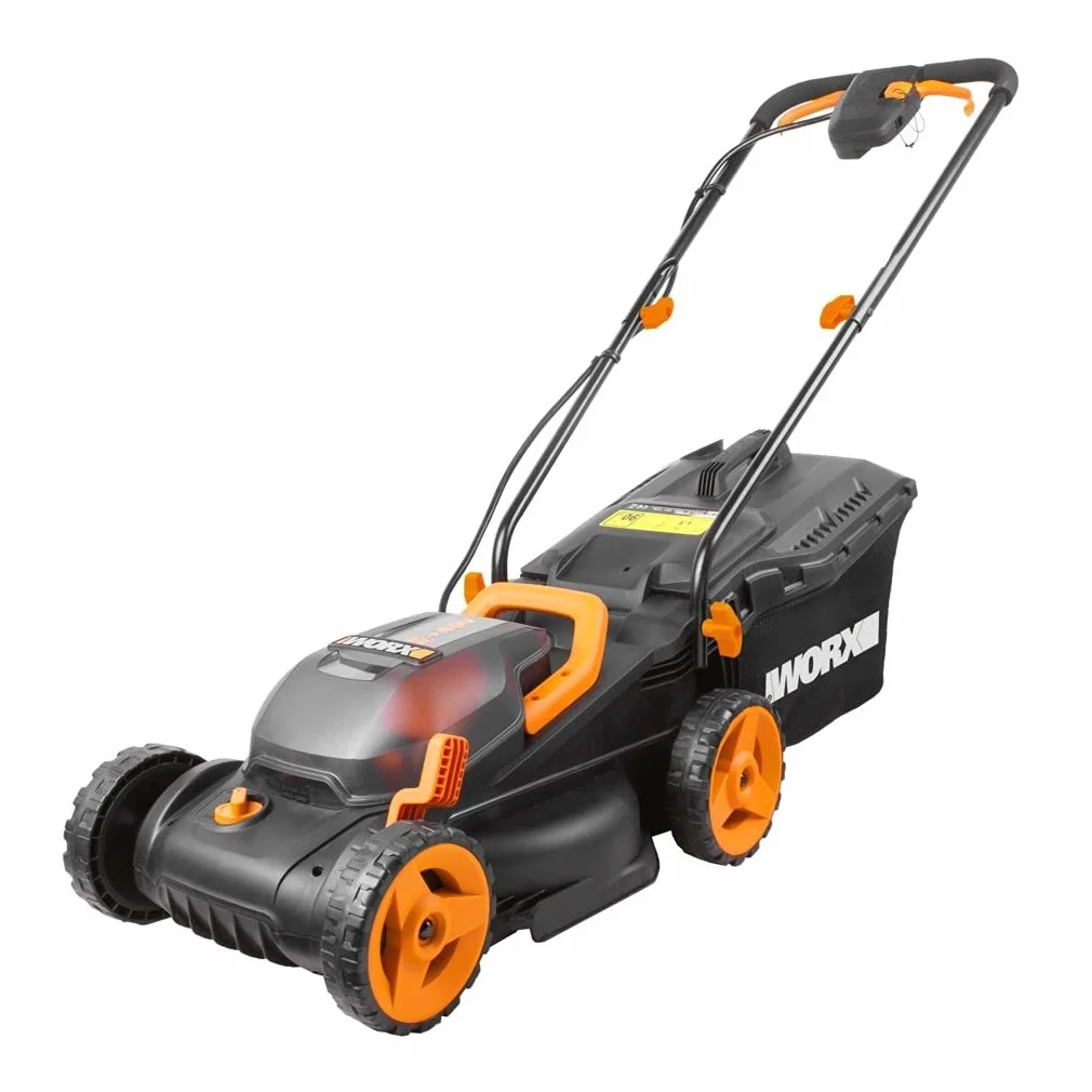 Worx WG779E Kosiarka Rotacyjna 40 V Czarny Pomarańczowy
