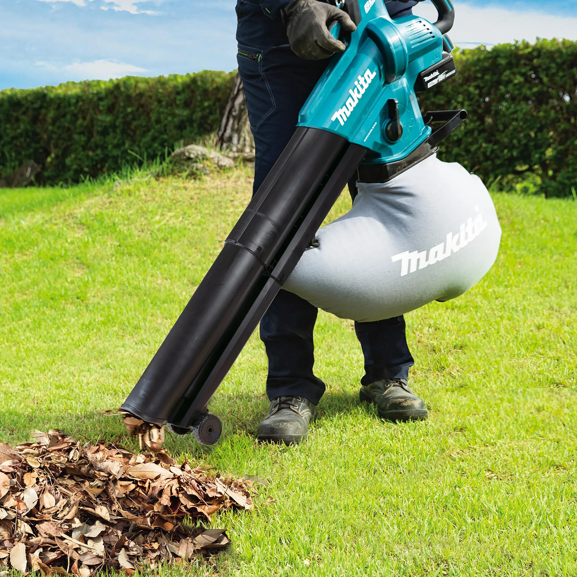Makita Dmuchawa do Liści, Czarny/Niebieski, 116 cm