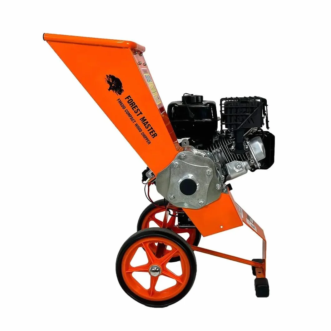 Forest Master FM6DDES-MUL 6HP Benzynowy rębak do drewna i niszczarka ogrodowa z rozrusznikiem elektrycznym