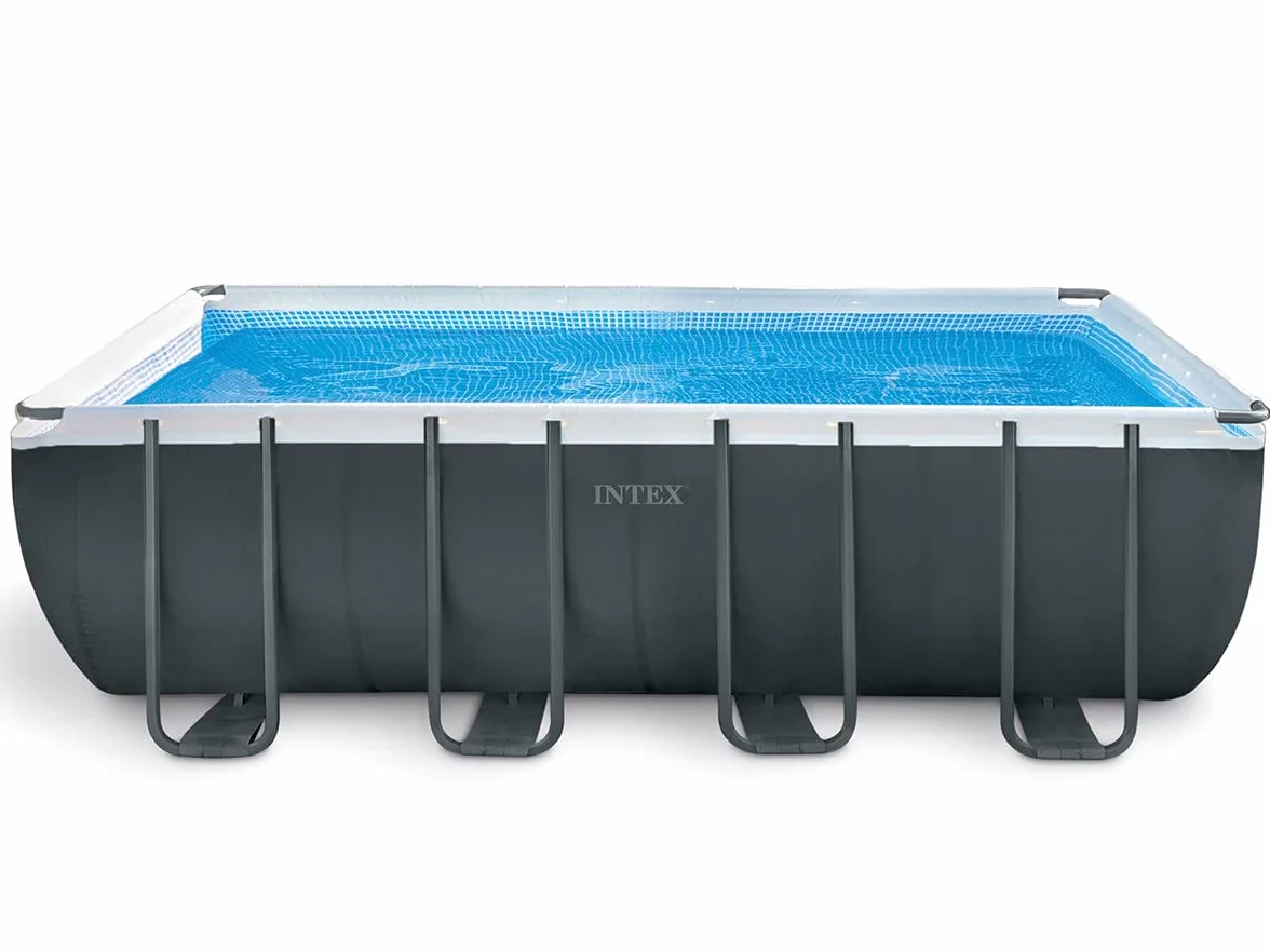 Intex Basen Ogrodowy, Szary, 45x24x132 cm