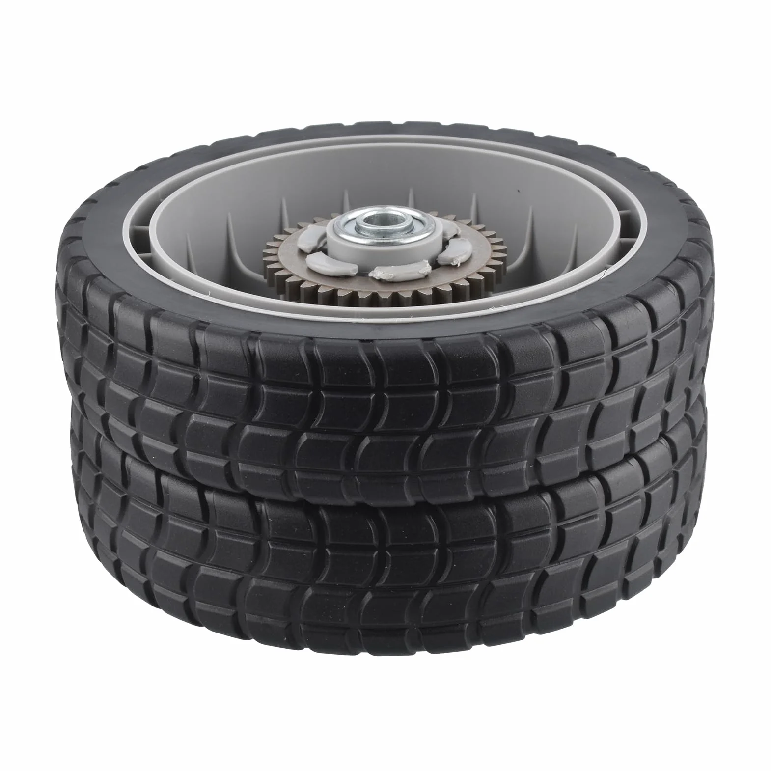 2 sztuki 20-centymetrowe tylne koła do kosiarki z przekładnią dla Honda 42710-VE2-M01ZE 42710-VE2-M02ZE HRR216K6