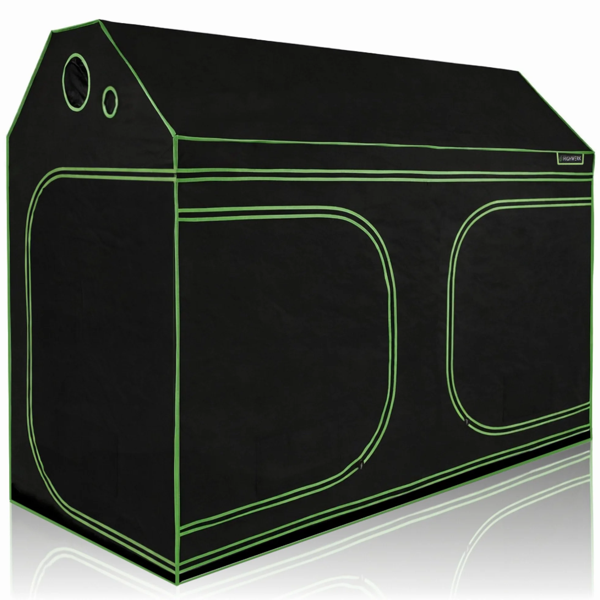 Namiot do uprawy 240 x 120 x 200 cm MyHomeGrow czarno-zielony