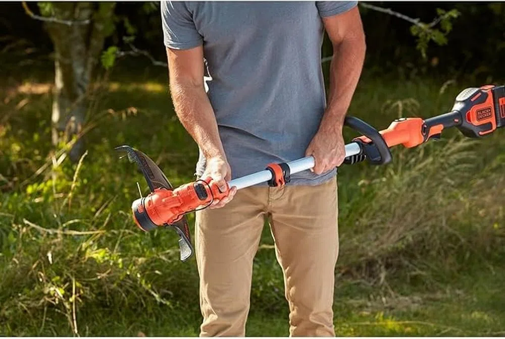 BLACK+DECKER Bezprzewodowa podkaszarka do trawy 36 V bateria nie wchodzi w zakres dostawy (goły), BCSTA536B-XJ