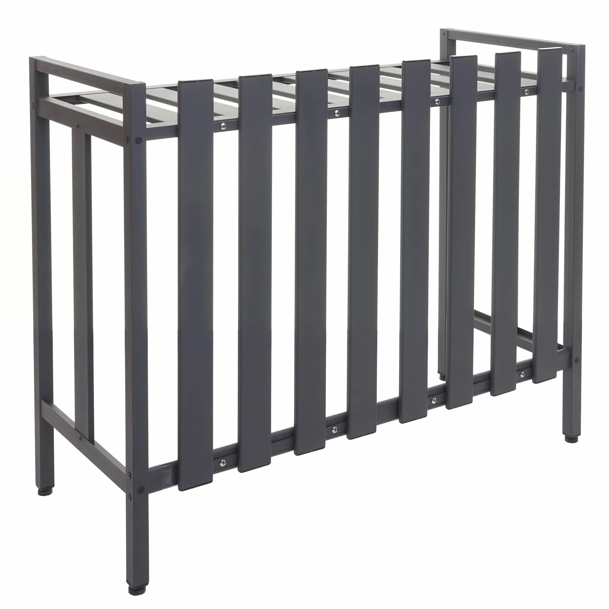 Mendler Osłona na klimatyzator HWC-K58 metal 80x90x39cm szary