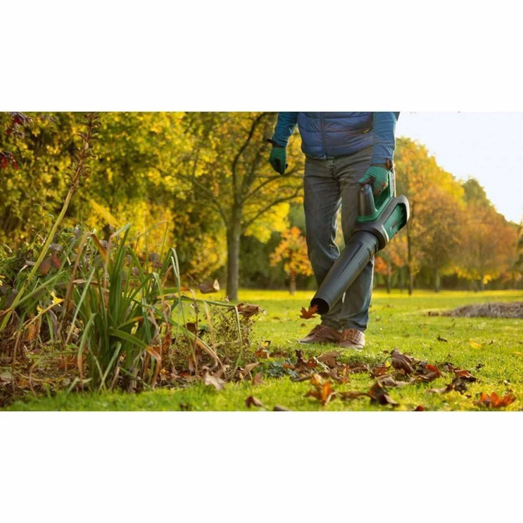 Bosch Home and Garden Akumulatorowa Dmuchawa do Liści, 36V-750, Bez Akumulatora, System 36V, do Usuwania Zalegających Liści i Porządkowania Dużych Terenów, Waga 2.8 kg, Opakowanie Kartooptymalne