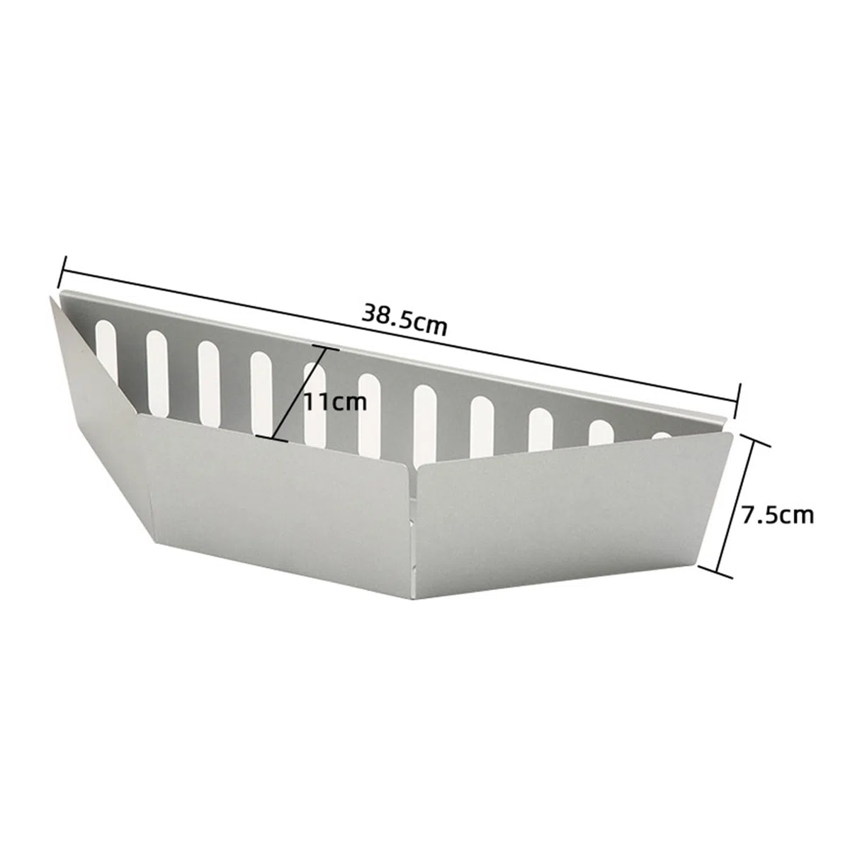 Ocynkowana aluminiowa patelnia do 57 cm + uchwyt do grilla Chal Brykiet na paliwo Jestem BBQ Akcesoria Wybierz 1/2 sztuki i wydajne rozwiązanie do pieczenia