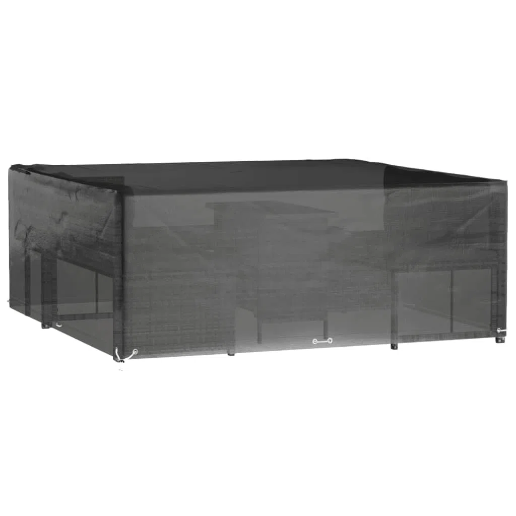 Akcesoria do mebli ogrodowych – pokrowce na meble ogrodowe – pokrowiec na meble ogrodowe 16 oczek 250 x 250 x 90 cm kwadratowy