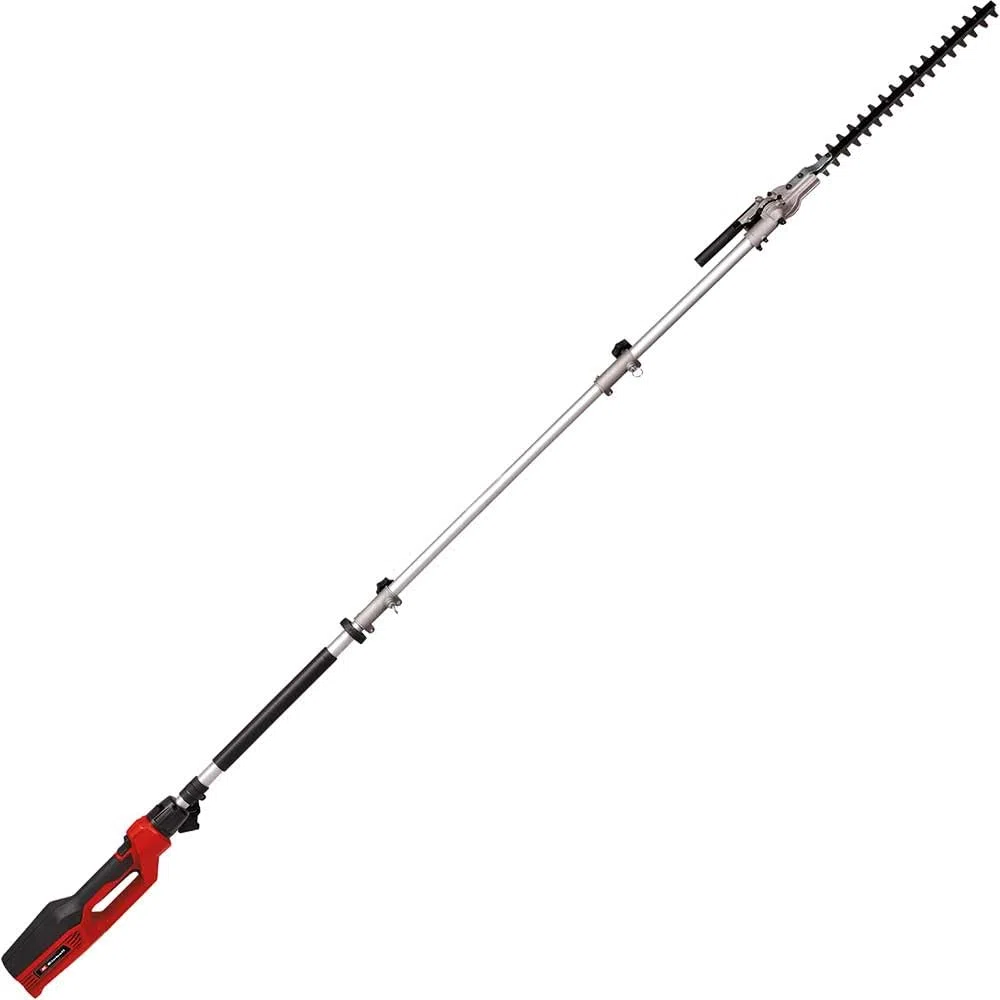 Einhell - Elektryczne nożyce do żywopłotu dalekiego zasięgu, 900 W, lekkie (4,5 kg), pręt 2 m (zasięg 2,6 m), bezpieczna i łatwa w obsłudze, nożyce do żywopłotu GC-HH 9046