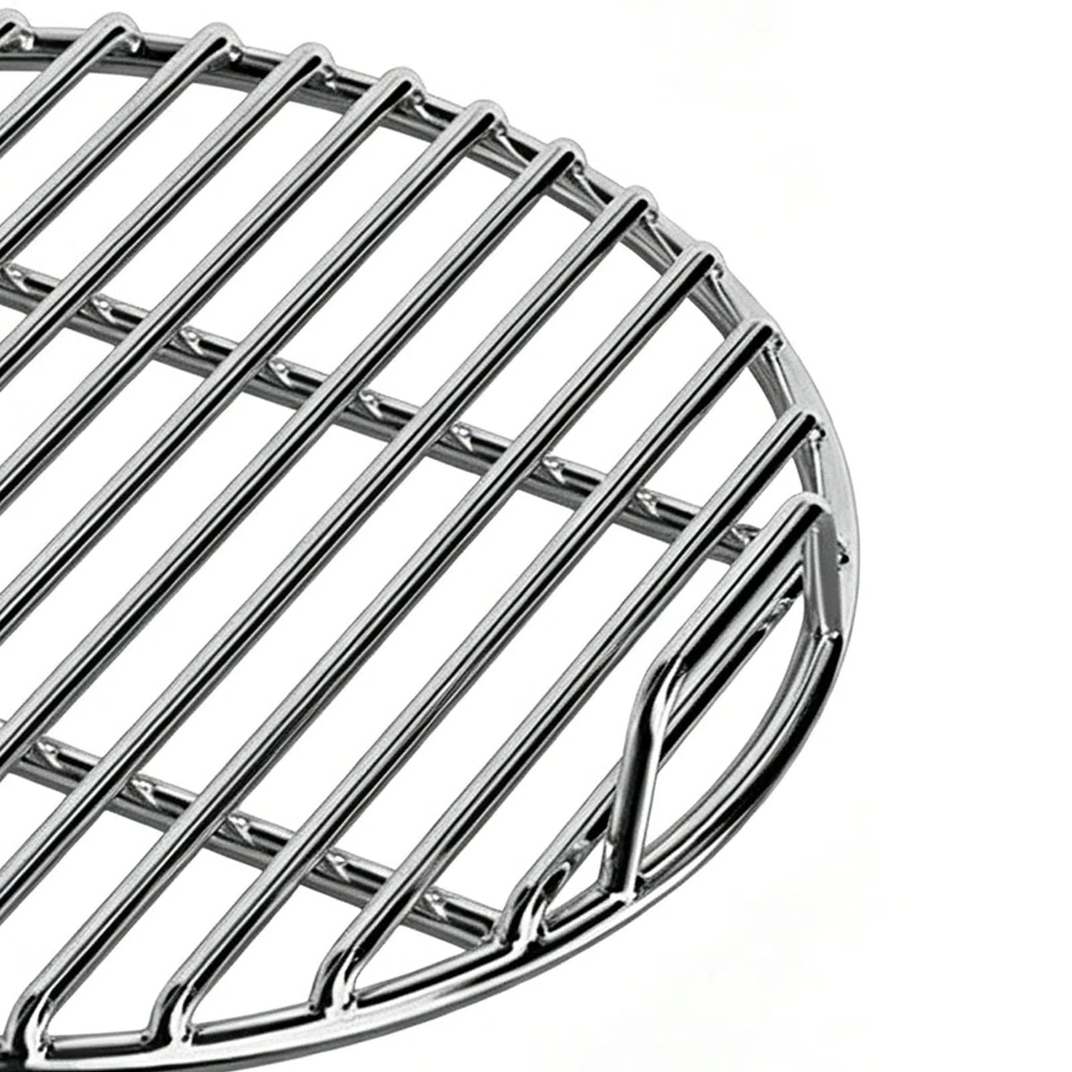 Ruszty Grillowe Nieprzywierający Okrągły Ze Stali Nierdzewnej | Okrągły ruszt do barbecue Do grillowania na zewnątrz, w ogrodzie, kemping, wędkowanie, piknik, podróże, imprezy, spotkania